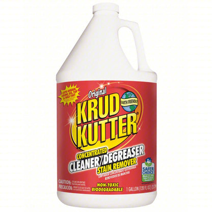 Cleaner/Degreaser Stain Remover, Jug, 1 gal, Concentrated, Water Based, Non Toxic
