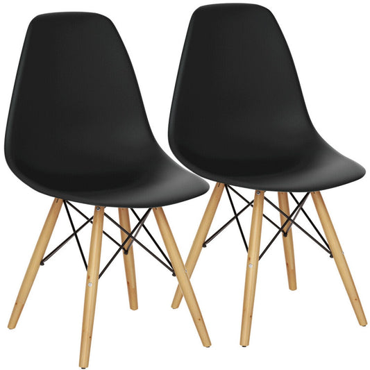 Set of 2 Mid-Century Modern DSW Dining Side Chairs