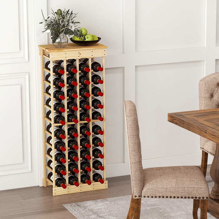 40-Bottle Modular Wine Rack