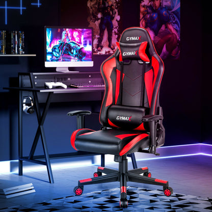 Gaming Chair Adjustable Swivel Racing Style Computer Office Chair