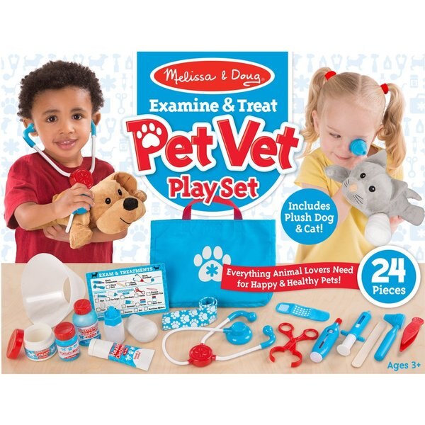 Examine and Treat Pet Vet Play Set