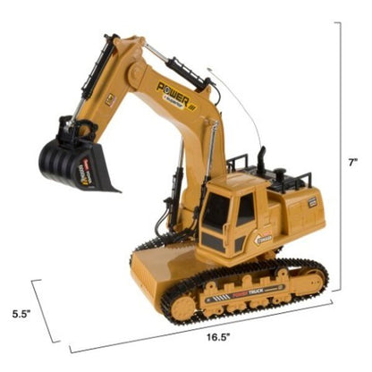 Toy Time Remote Control Excavator Bucket Truck
