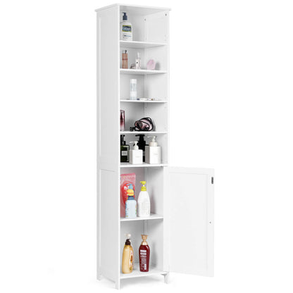 72-Inch Tall Freestanding Bathroom Storage Cabinet