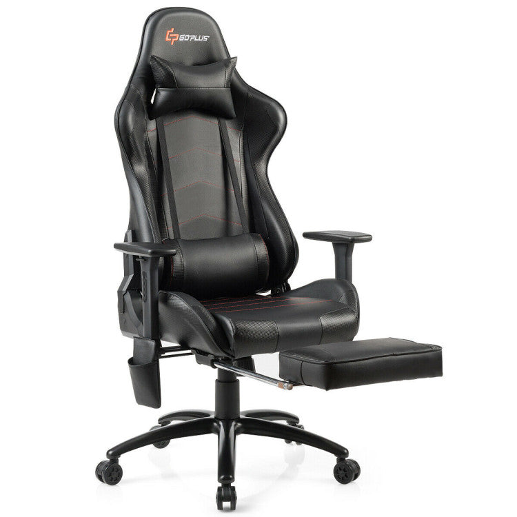 Ergonomic High Back PU Leather Massage Gaming Chair