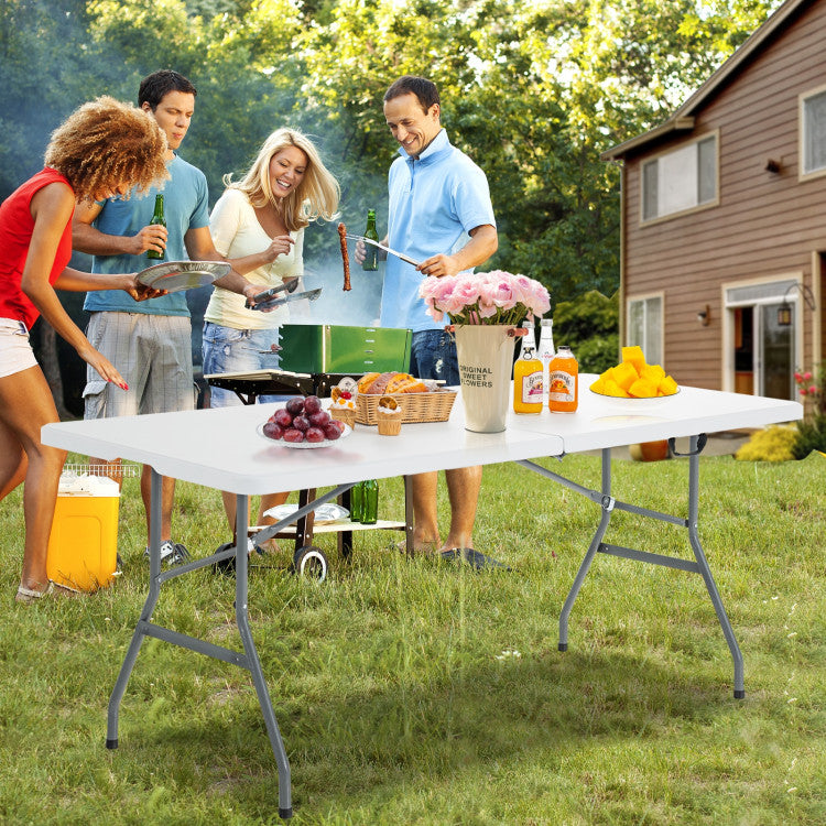 Portable Folding Camping Table with Carrying Handle for Picnic