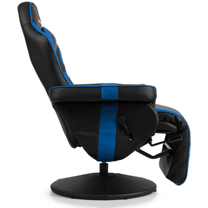Ergonomic High Back Massage Gaming Chair Gaming Recliner with Pillow
