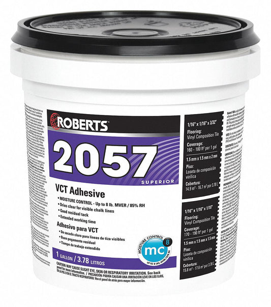 🔥 Roberts 2057-1 Vinyl Composition Tile Adhesive,1 gal