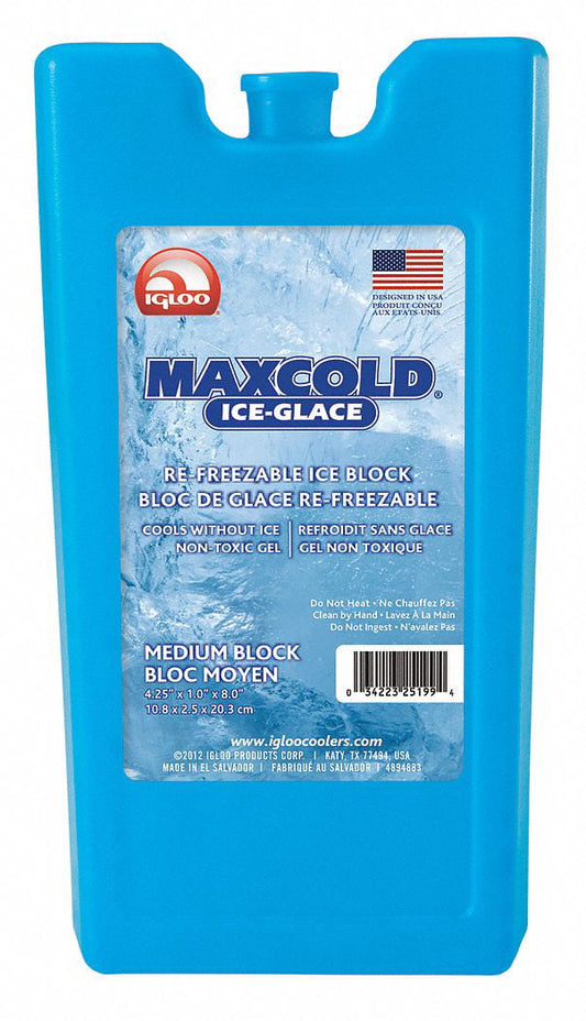 🔥 Igloo Ice Block,7-47/50x47/50x4-1/4 in. 25199