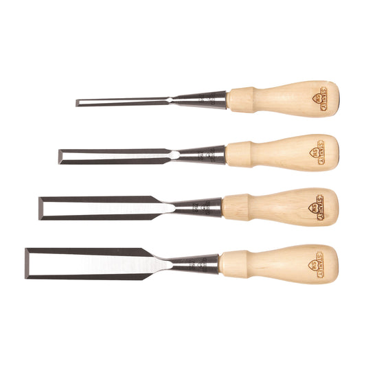 4 Piece Sweetheart® Socket Chisel Set with Pouch