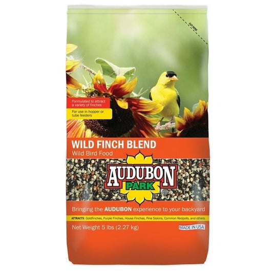 Aududon Park 12229 Wild Finch Blend Wild Bird Food, 5-Pounds