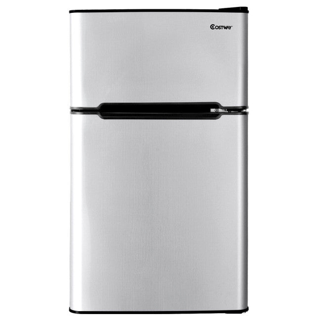 3.2 cu ft. Compact Stainless Steel Refrigerator