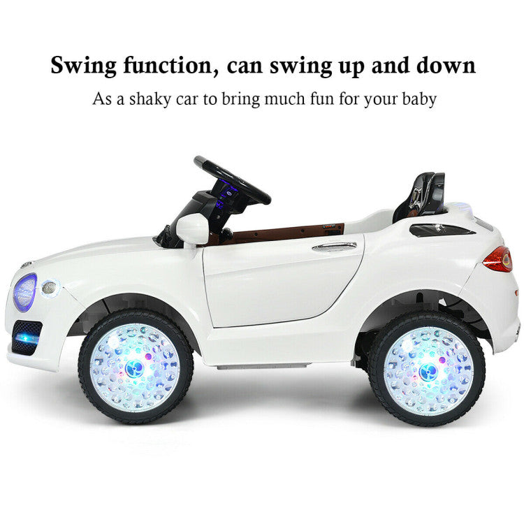 Costway 6V Kids RC SUV Ride-on Car with Remote Control and MP3