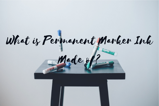 What is Permanent Marker Ink Made of?