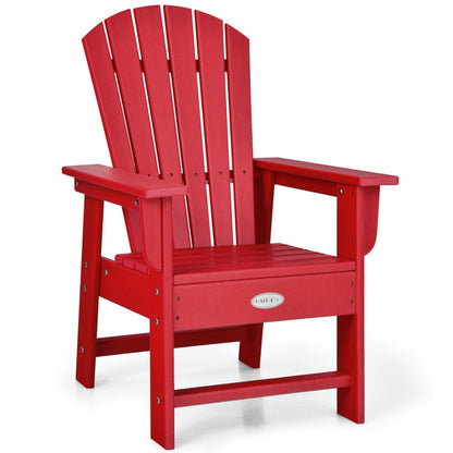 Patio Kids' Adirondack Chair with Ergonomic Backrest