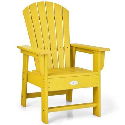 Patio Kids' Adirondack Chair with Ergonomic Backrest