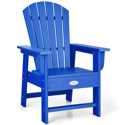 Patio Kids' Adirondack Chair with Ergonomic Backrest