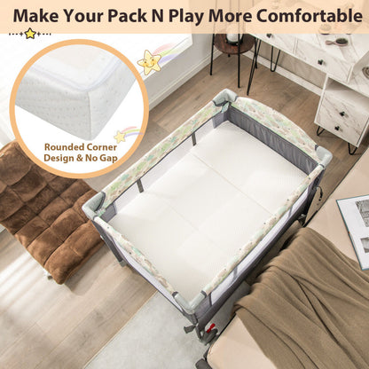 Tri-Fold Pack n Play Mattress with 3 Inch Ultra Soft Foam