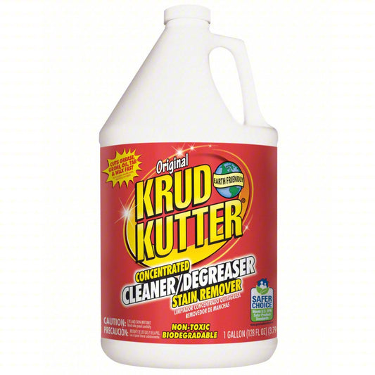 Cleaner/Degreaser Stain Remover, Jug, 1 gal, Concentrated, Water Based, Non Toxic
