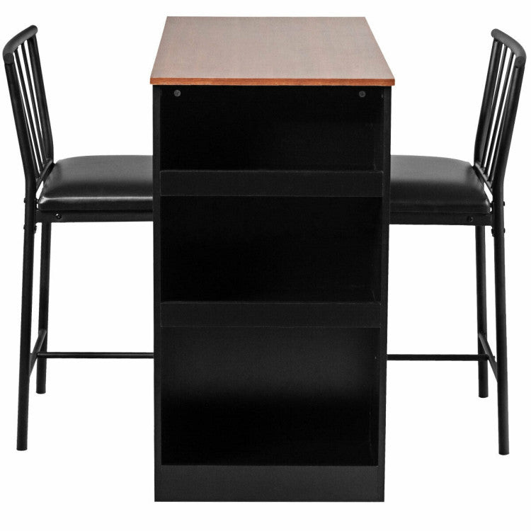 3 Piece Counter Height Pub Dining Set