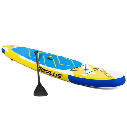 10 Feet Inflatable Stand Up Paddle Board 6 Inch Thick with Accessory Pack