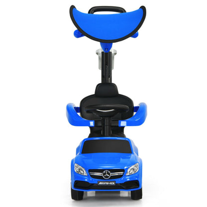 3-in-1 Mercedes-Benz Ride-on Toddler Sliding Car