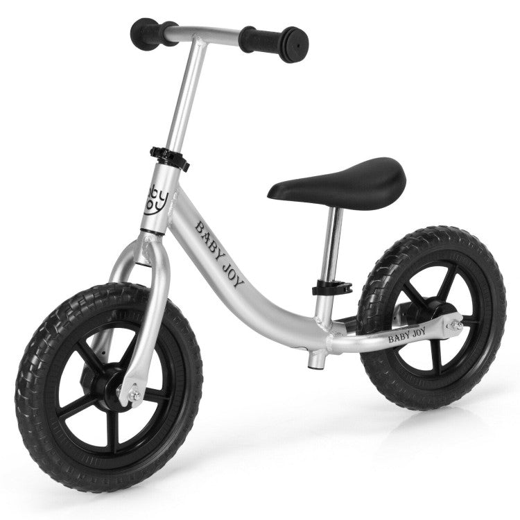 Aluminum Adjustable No-Pedal Balance Bike for Kids