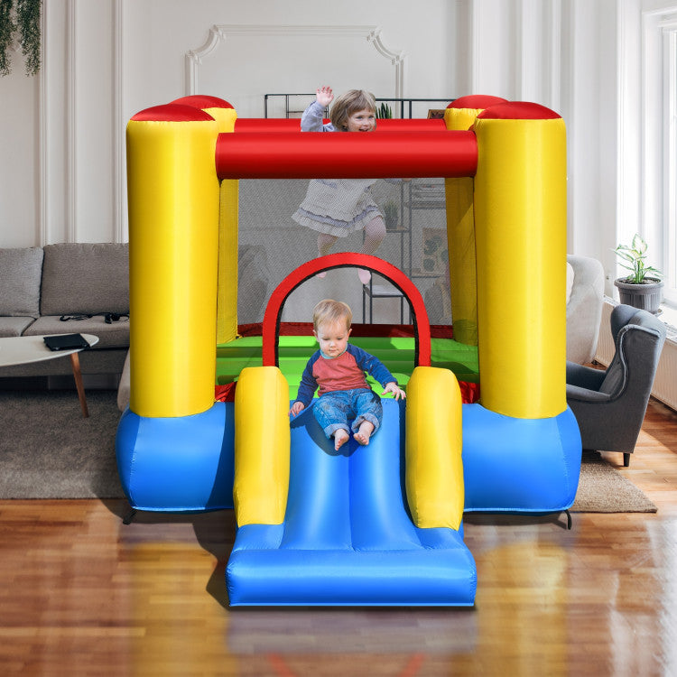 Kids Inflatable Bounce House with Slide