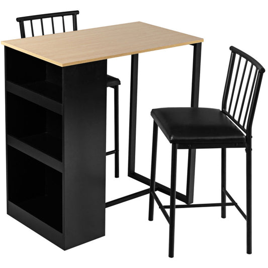 3 Piece Counter Height Pub Dining Set