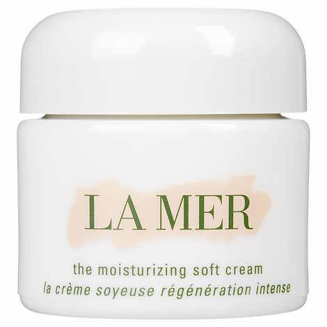 LA MER The Moisturizing Soft Cream - Lightweight, Hydrating Face Cream for All Skin Types, Smooths Fine Lines and Strengthens Skin, 2.0 oz