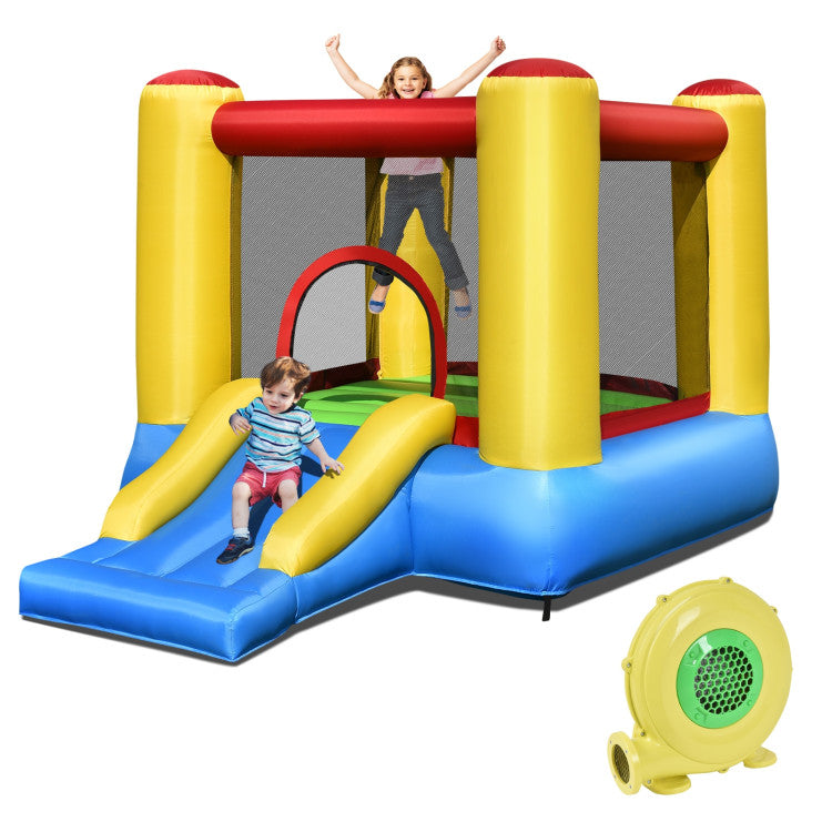 Kids Inflatable Bounce House with Slide