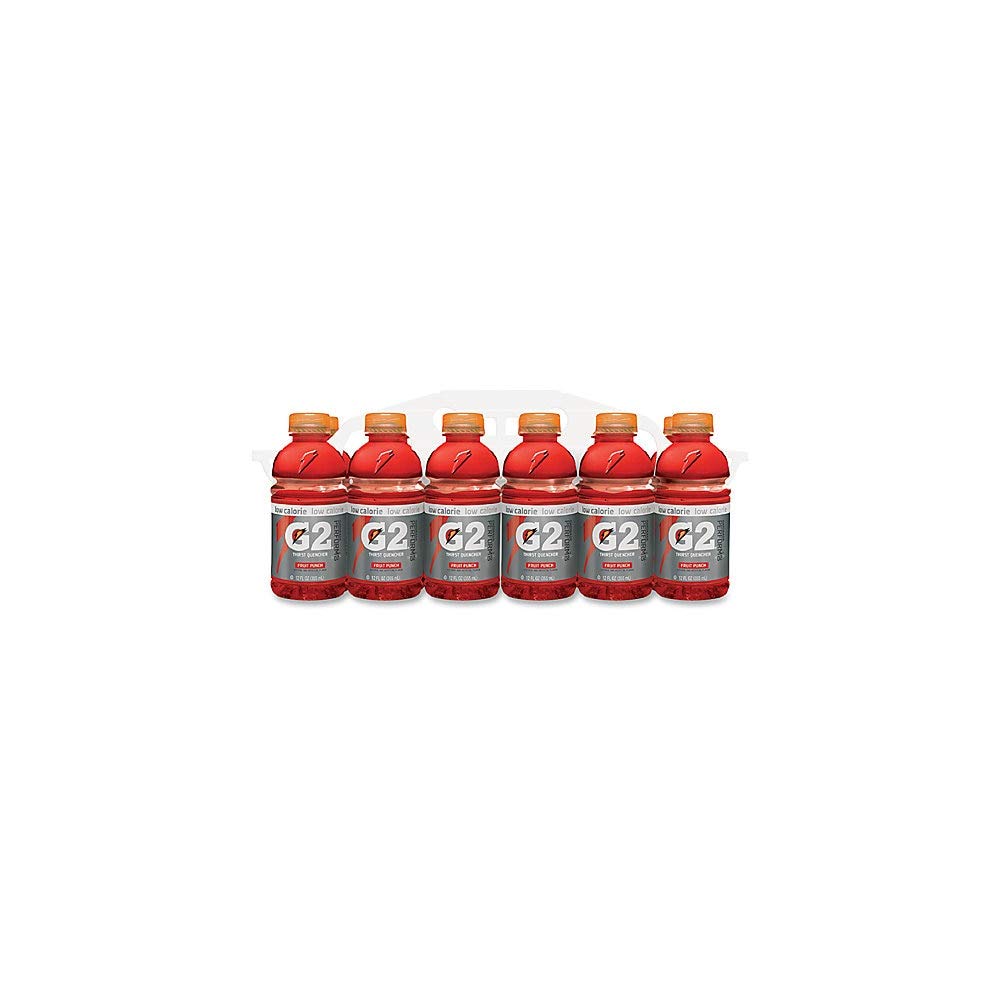 Gatorade G2 Low Calorie Sports Drink, Ready to Drink, Fruit Punch Flavor - Bottles, Hydrating Thirst Quencher, 24 Pack, 20 oz