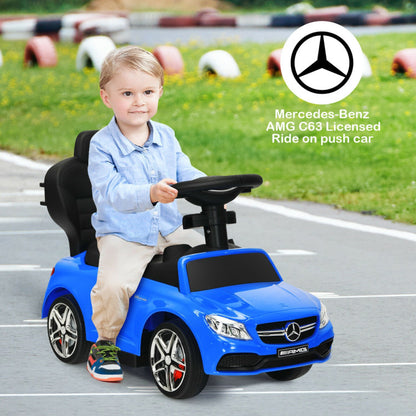 3-in-1 Mercedes-Benz Ride-on Toddler Sliding Car