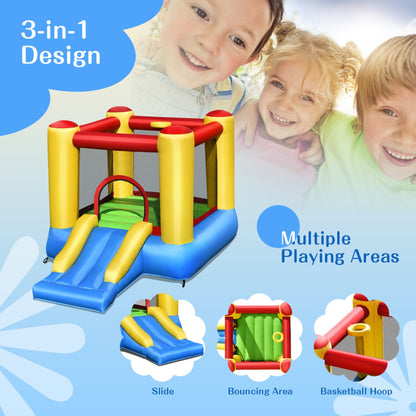 Kids Inflatable Bounce House with Slide