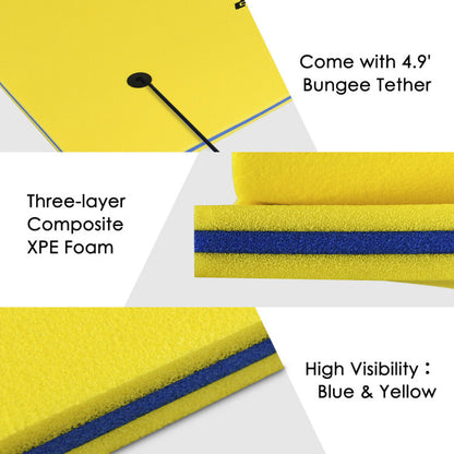 3 Layer Water Pad Foam Mat