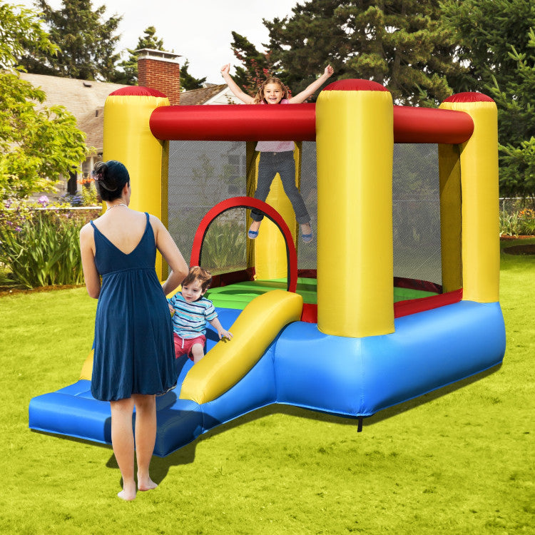 Kids Inflatable Bounce House with Slide