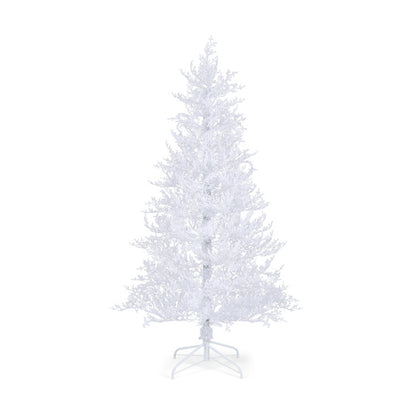 6-foot Artificial Christmas Tree with 383 PE Branch Tips and 300 LED Lights