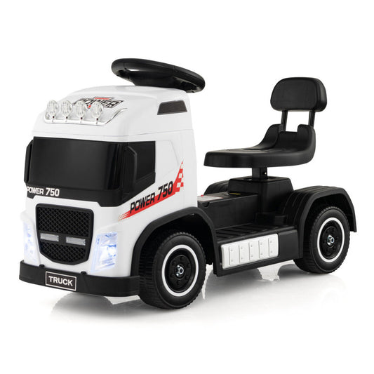 6V Kids Electric Ride-on Truck with Height Adjustable Seat