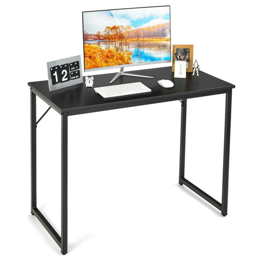 Minimalist Computer Desk and Writing Workstation for Home and Office