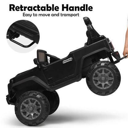 12 V Kids Ride-On Truck with Remote Control and Double Magnetic Door