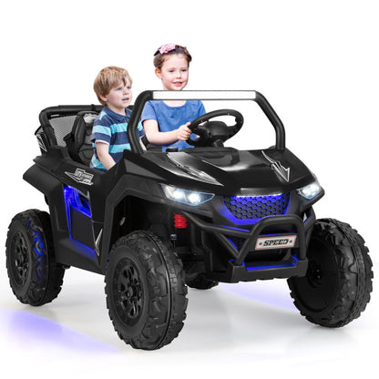 12V 2-Seater Kids Ride on UTV with Slow Start Function Music