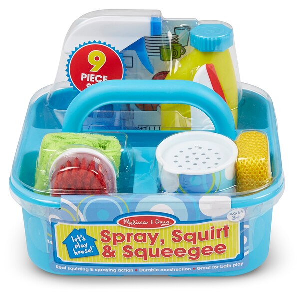 Lets Play House Spray, Squirt + Squeegee Play Set