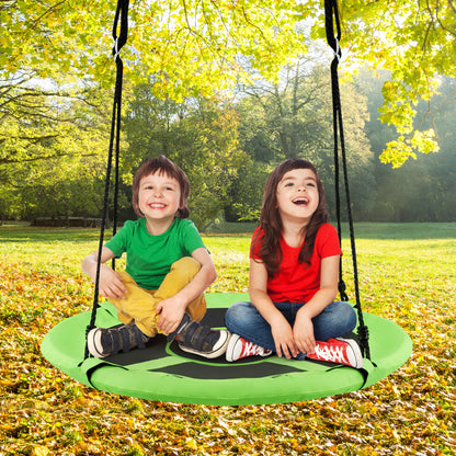 2-in-1 40-inch Kids Hanging Chair Detachable Swing Tent