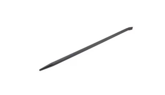 PROTO Alignment Pry Bar - Ideal for Nail Pulling and Surface, Black Oxide Finish, Steel, Pinch Bars, Black, Tether Capable, 42" L, 1" W, 1" Dia.