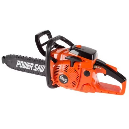 Toy Chainsaw Power Tool Battery Powered with Pull Cord, Rotating Chain Boys and Girls | Outdoor