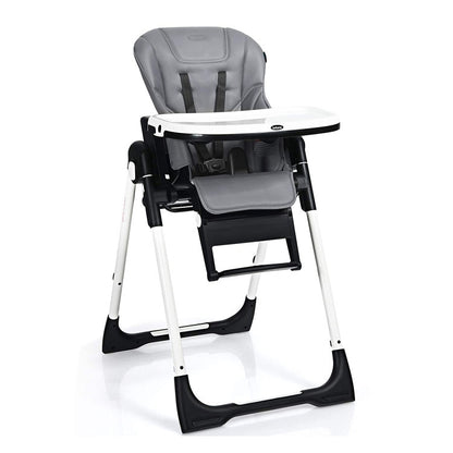 4-in-1 High Chair-Booster Seat with Adjustable Height and Recline