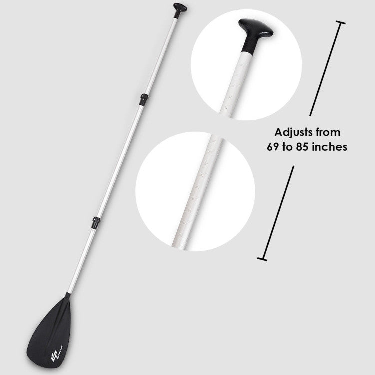 Adjustable 3-Piece Aluminum Alloy Stand-Up Paddle