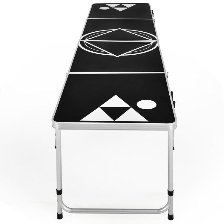 8-foot Portable Party Drinking Game Table