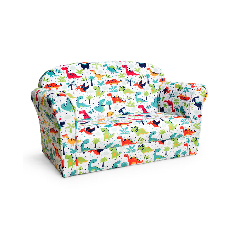 Double Kid Dinosaur Sofa