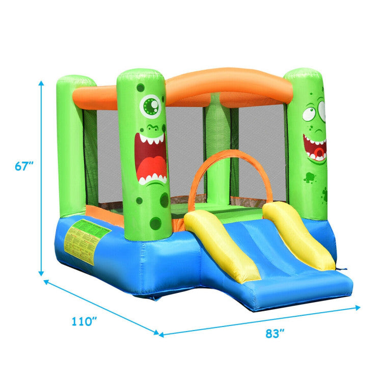 Inflatable Bounce House Jumper Castle Kid's Playhouse without Blower