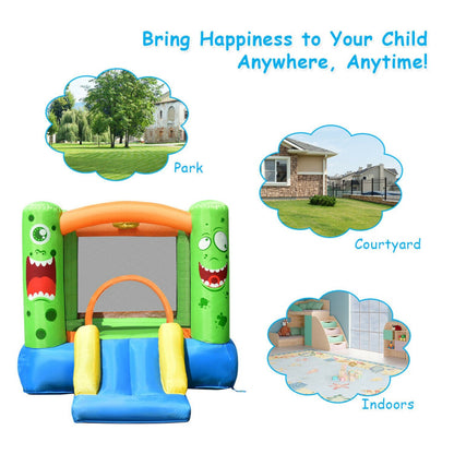 Inflatable Bounce House Jumper Castle Kid's Playhouse without Blower
